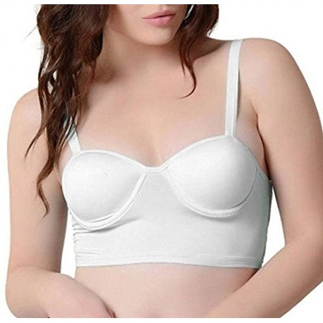 Underwired Cage Bralette White Free Size from 30 to 36d