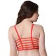Underwired Cage Bralette Red Free Size from 30 to 36d