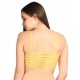 Cage Six-strap Bralette Yellow Free size from 30 to 36d